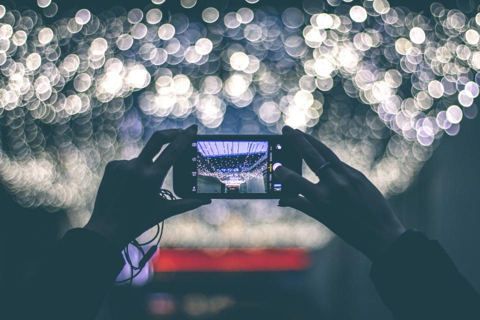 Illustrative photograph of iphone Camera